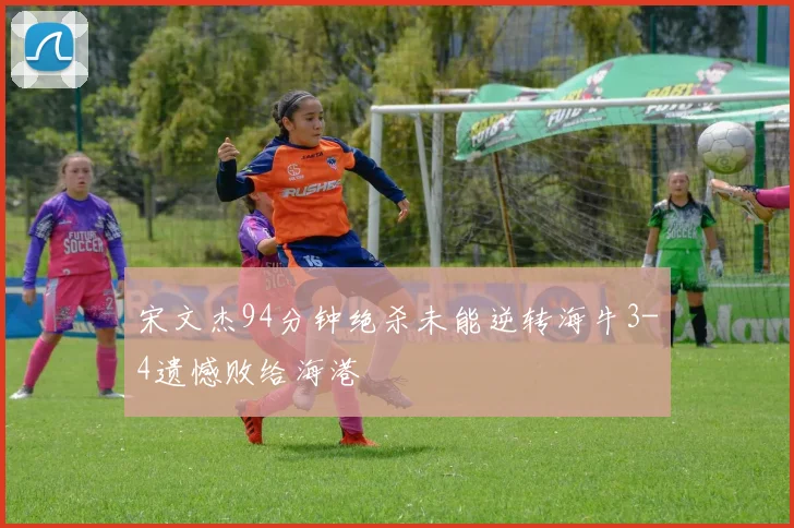 宋文杰94分钟绝杀未能逆转海牛3-4遗憾败给海港